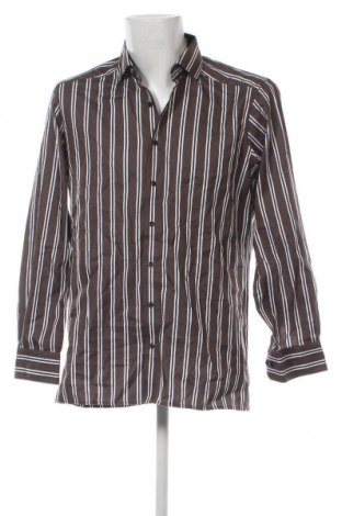 Ανδρικό πουκάμισο Olymp, Μέγεθος L, Χρώμα Γκρί, Τιμή 19,05 €