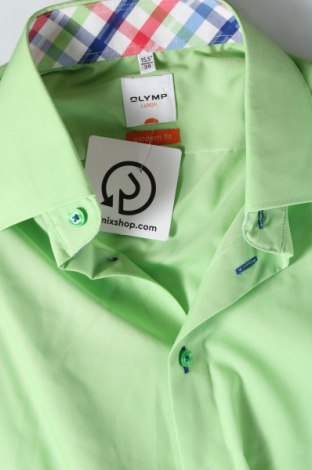 Мъжка риза Olymp, Размер M, Цвят Зелен, Цена 29,64 лв.