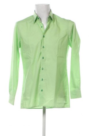 Ανδρικό πουκάμισο Olymp, Μέγεθος M, Χρώμα Πράσινο, Τιμή 17,13 €