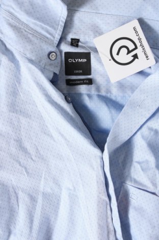 Мъжка риза Olymp, Размер M, Цвят Син, Цена 33,15 лв.
