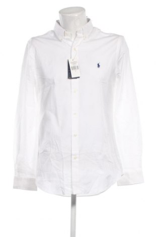 Męska koszula Polo By Ralph Lauren, Rozmiar L, Kolor Biały, Cena 546,42 zł