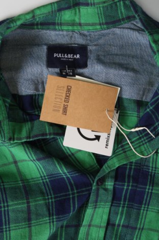 Pánska košeľa  Pull&Bear, Veľkosť M, Farba Zelená, Cena  23,46 €