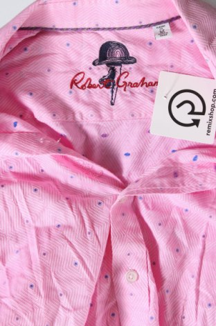 Ανδρικό πουκάμισο Robert Graham, Μέγεθος M, Χρώμα Ρόζ , Τιμή 33,40 €