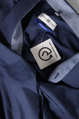 Ανδρικό πουκάμισο Royal Class, Μέγεθος 4XL, Χρώμα Μπλέ, Τιμή 8,18 €