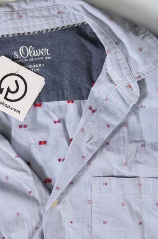 Мъжка риза S.Oliver, Размер S, Цвят Многоцветен, Цена 9,85 лв.