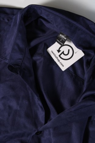 Pánska košeľa  SHEIN, Veľkosť L, Farba Modrá, Cena  7,40 €