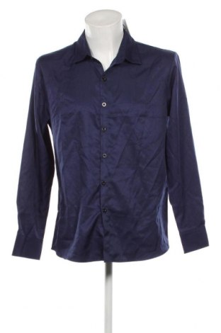Ανδρικό πουκάμισο SHEIN, Μέγεθος L, Χρώμα Μπλέ, Τιμή 7,18 €
