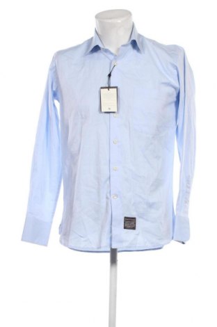 Ανδρικό πουκάμισο Sacoor brothers, Μέγεθος M, Χρώμα Μπλέ, Τιμή 23,88 €
