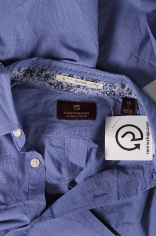 Ανδρικό πουκάμισο Scotch & Soda, Μέγεθος S, Χρώμα Μπλέ, Τιμή 21,38 €