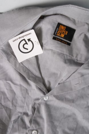 Herrenhemd Seidensticker, Größe S, Farbe Grau, Preis € 16,70