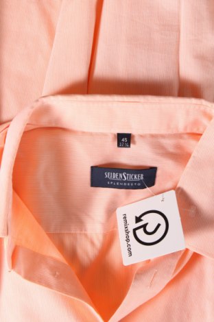 Herrenhemd Seidensticker, Größe XXL, Farbe Orange, Preis 6,84 €