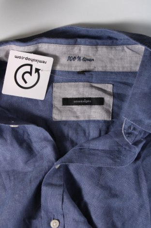 Ανδρικό πουκάμισο Sevensigns, Μέγεθος XL, Χρώμα Μπλέ, Τιμή 21,03 €