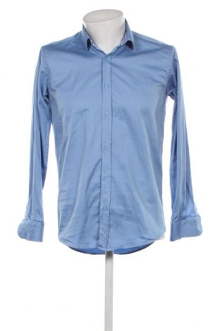 Ανδρικό πουκάμισο Smart, Μέγεθος M, Χρώμα Μπλέ, Τιμή 4,60 €