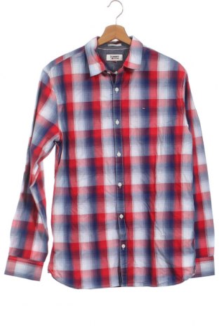 Ανδρικό πουκάμισο Tommy Jeans, Μέγεθος L, Χρώμα Πολύχρωμο, Τιμή 27,05 €