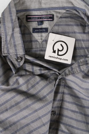 Ανδρικό πουκάμισο Tommy Hilfiger, Μέγεθος S, Χρώμα Γκρί, Τιμή 15,50 €