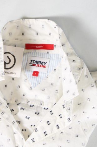 Cămașă de bărbați Tommy Jeans, Mărime S, Culoare Alb, Preț 177,63 Lei