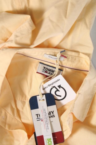 Cămașă de bărbați Tommy Jeans, Mărime M, Culoare Portocaliu, Preț 493,42 Lei