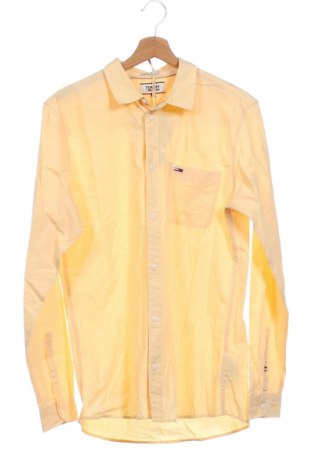 Мъжка риза Tommy Jeans, Размер M, Цвят Оранжев, Цена 55,50 лв.