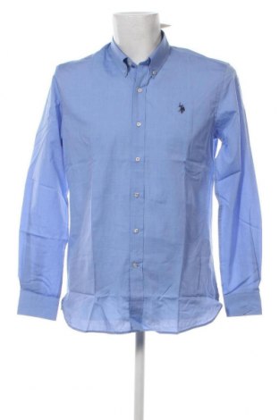Ανδρικό πουκάμισο U.S. Polo Assn., Μέγεθος L, Χρώμα Μπλέ, Τιμή 47,64 €