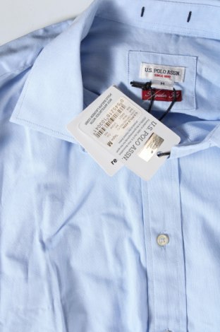 Мъжка риза U.S. Polo Assn., Размер M, Цвят Син, Цена 80,73 лв.