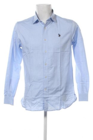 Ανδρικό πουκάμισο U.S. Polo Assn., Μέγεθος M, Χρώμα Μπλέ, Τιμή 28,50 €
