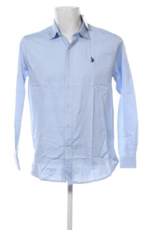 Ανδρικό πουκάμισο U.S. Polo Assn., Μέγεθος L, Χρώμα Μπλέ, Τιμή 58,50 €