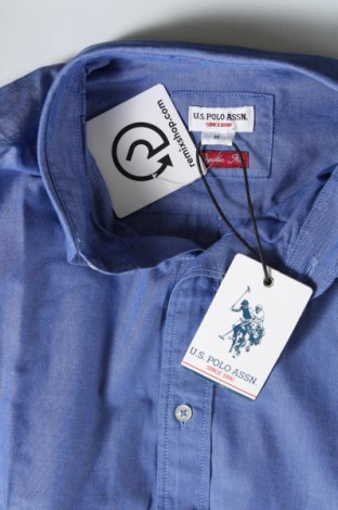 Herrenhemd U.S. Polo Assn., Größe M, Farbe Blau, Preis 60,31 €