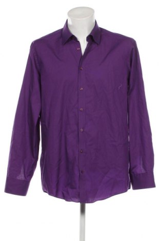 Ανδρικό πουκάμισο Venti, Μέγεθος XL, Χρώμα Βιολετί, Τιμή 8,61 €