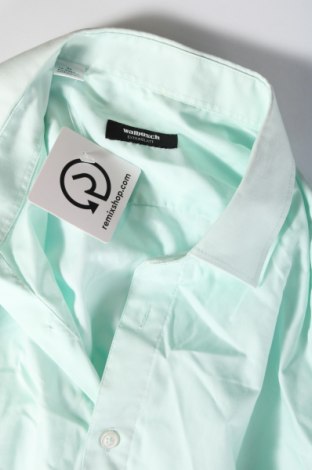 Pánska košeľa  Walbusch, Veľkosť L, Farba Zelená, Cena  22,11 €