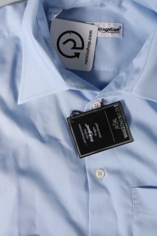 Мъжка риза Walbusch, Размер M, Цвят Син, Цена 49,14 лв.