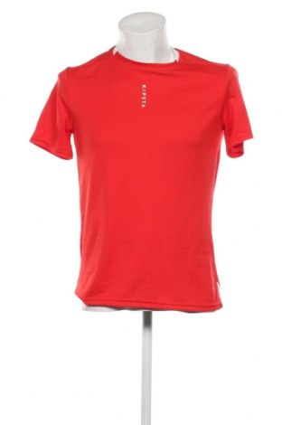 Pánské tričko  Kipsta, Velikost M, Barva Červená, Cena  139,00 Kč