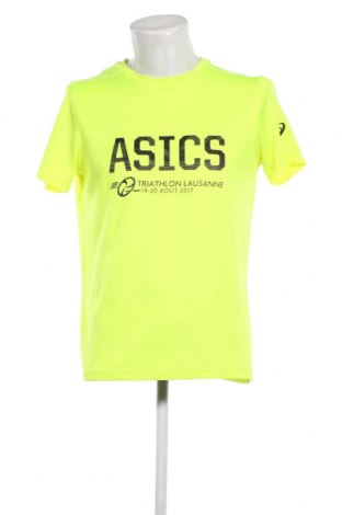 Мъжка тениска ASICS, Размер M, Цвят Зелен, Цена 20,00 лв.