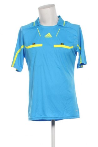 Herren T-Shirt Adidas, Größe L, Farbe Blau, Preis € 13,92