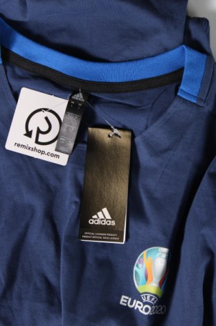 Мъжка тениска Adidas, Размер L, Цвят Син, Цена 45,82 лв.