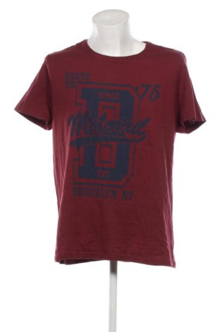 Ανδρικό t-shirt Angelo Litrico, Μέγεθος XL, Χρώμα Κόκκινο, Τιμή 4,82 €