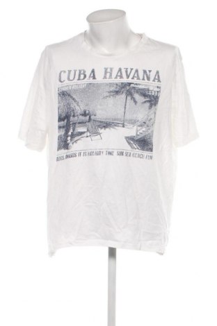 Ανδρικό t-shirt Angelo Litrico, Μέγεθος 3XL, Χρώμα Λευκό, Τιμή 8,04 €