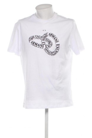 Pánske tričko  Armani Exchange, Veľkosť L, Farba Biela, Cena  35,05 €