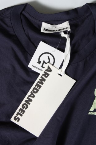 Męski T-shirt Armedangels, Rozmiar XL, Kolor Niebieski, Cena 134,44 zł