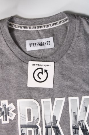 Tricou de bărbați Bikkembergs, Mărime M, Culoare Gri, Preț 223,68 Lei