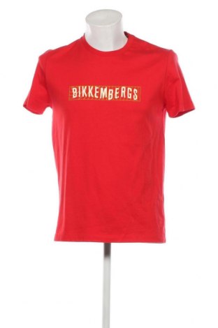 Herren T-Shirt Bikkembergs, Größe M, Farbe Rot, Preis € 32,95