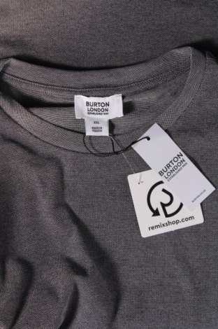 Ανδρικό t-shirt Burton of London, Μέγεθος XXL, Χρώμα Γκρί, Τιμή 10,61 €