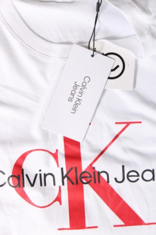 Tricou de bărbați Calvin Klein Jeans, Mărime M, Culoare Alb, Preț 223,68 Lei
