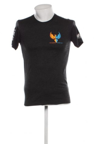 Herren T-Shirt Canvas, Größe S, Farbe Grau, Preis 5,43 €