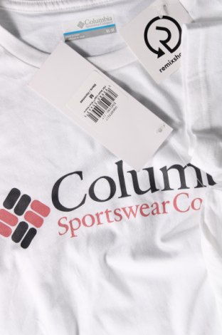 Pánske tričko  Columbia, Veľkosť M, Farba Biela, Cena  29,90 €
