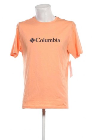 Ανδρικό t-shirt Columbia, Μέγεθος M, Χρώμα Πορτοκαλί, Τιμή 29,90 €
