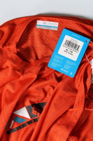 Ανδρικό t-shirt Columbia, Μέγεθος XL, Χρώμα Πορτοκαλί, Τιμή 27,21 €