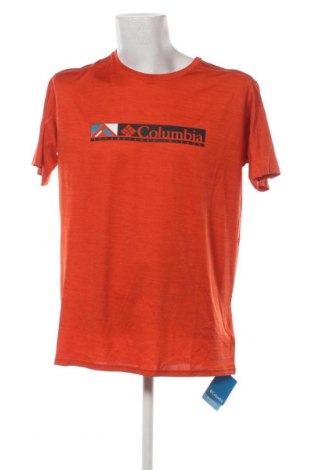 Мъжка тениска Columbia, Размер XL, Цвят Оранжев, Цена 56,26 лв.