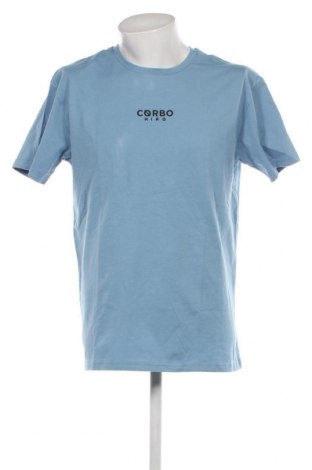 Herren T-Shirt Corbo, Größe L, Farbe Blau, Preis 14,95 €