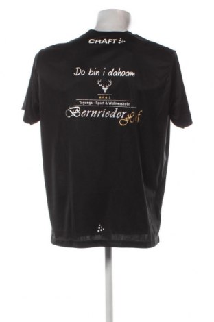 Ανδρικό t-shirt Craft, Μέγεθος XXL, Χρώμα Μαύρο, Τιμή 10,14 €