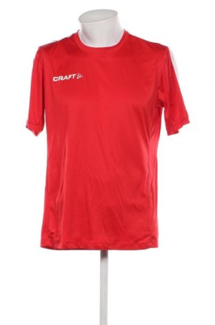 Ανδρικό t-shirt Craft, Μέγεθος L, Χρώμα Κόκκινο, Τιμή 11,13 €